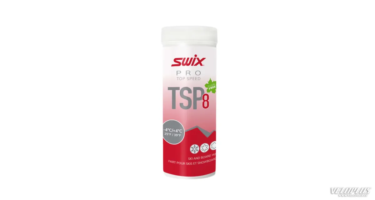 Milteliai SWIX PRO TOP SPEED TSP8 RED -4°C/+4°C 40g
