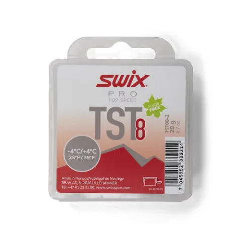 Suusamääre SWIX TS8 TURBO RED -4°C/+4°C, 20g
