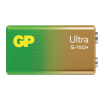 Patarei GP 6LR61, 9V Ultra G-Tech thumbnail 1