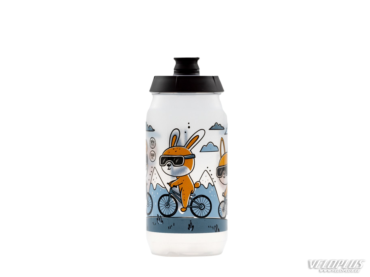 Bottle KLS KOLIBRI Transparent Kids 550ml