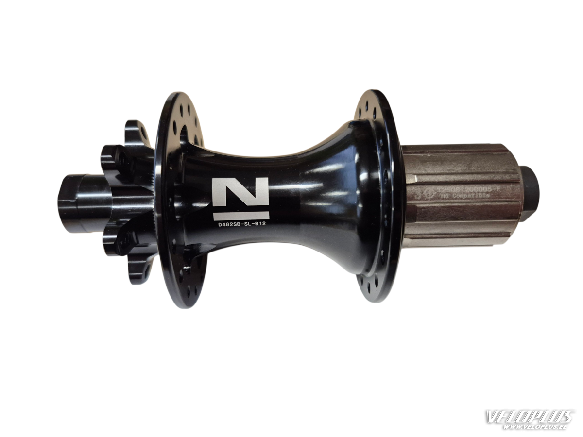 Задняя втулка Novatec D462SB-SL HG 8-11s, 6-болтовая, 32h, 12x148mm