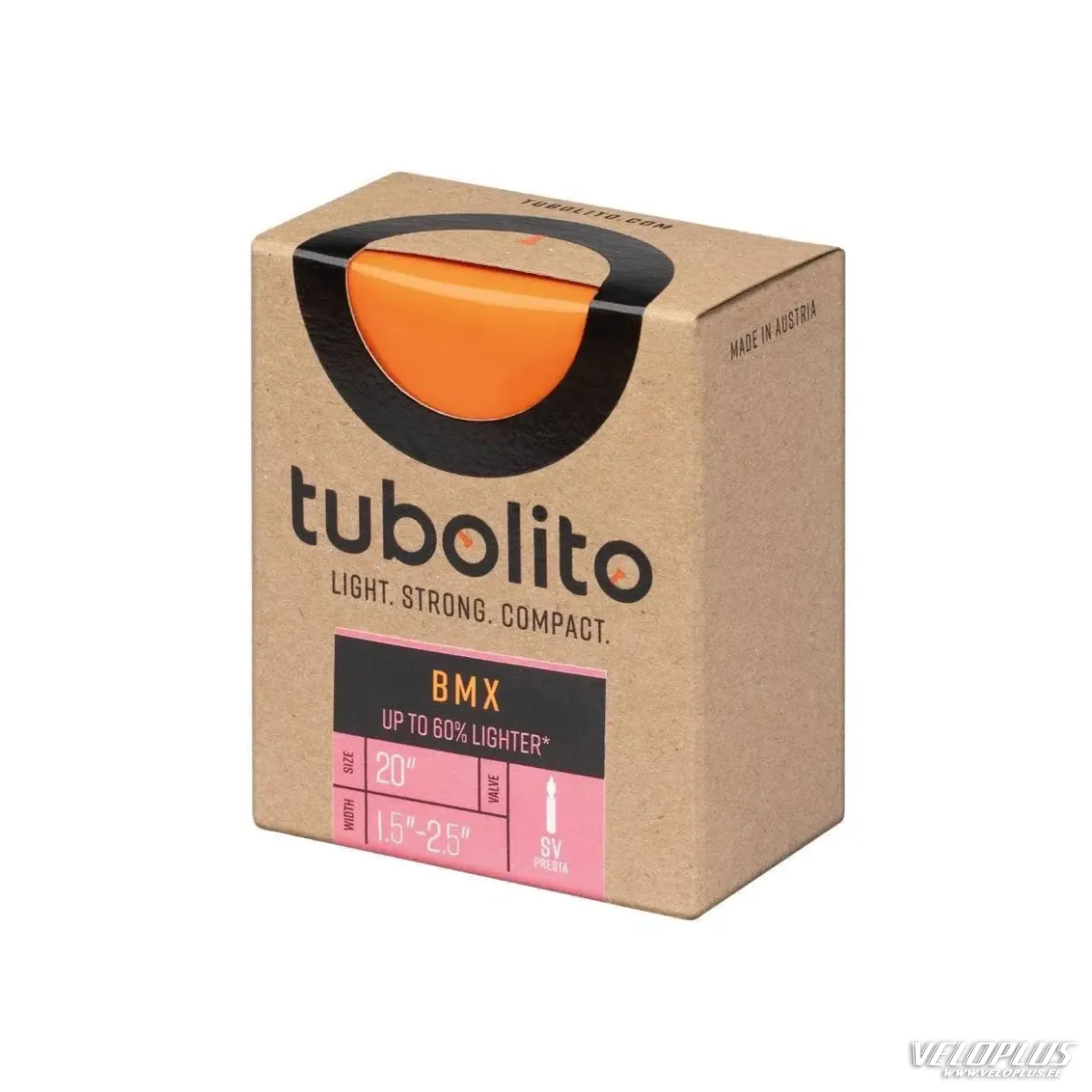 Sisärengas TUBOLITO TUBO-BMX 20x1.5/2.5 SV 42mm 58g