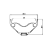 Pöid Alexrims MD30 26" 32A thumbnail 2