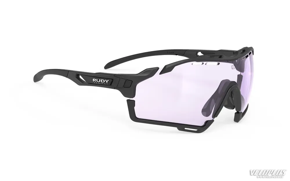 Aurinkolasit Rudy Project CUTLINE PHOTOCHROMIC 2LASER PURPLE, Matte Black