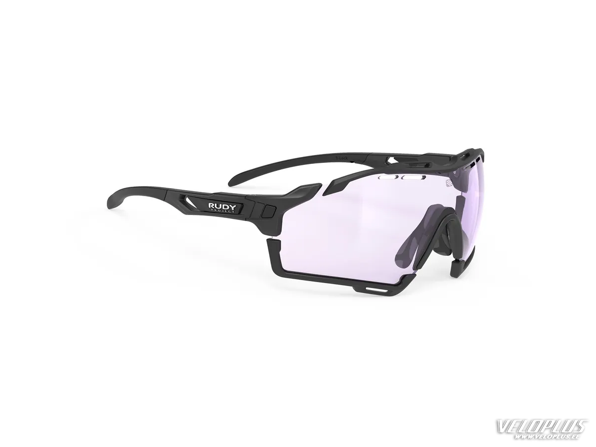Aurinkolasit Rudy Project CUTLINE PHOTOCHROMIC 2LASER PURPLE, Matte Black