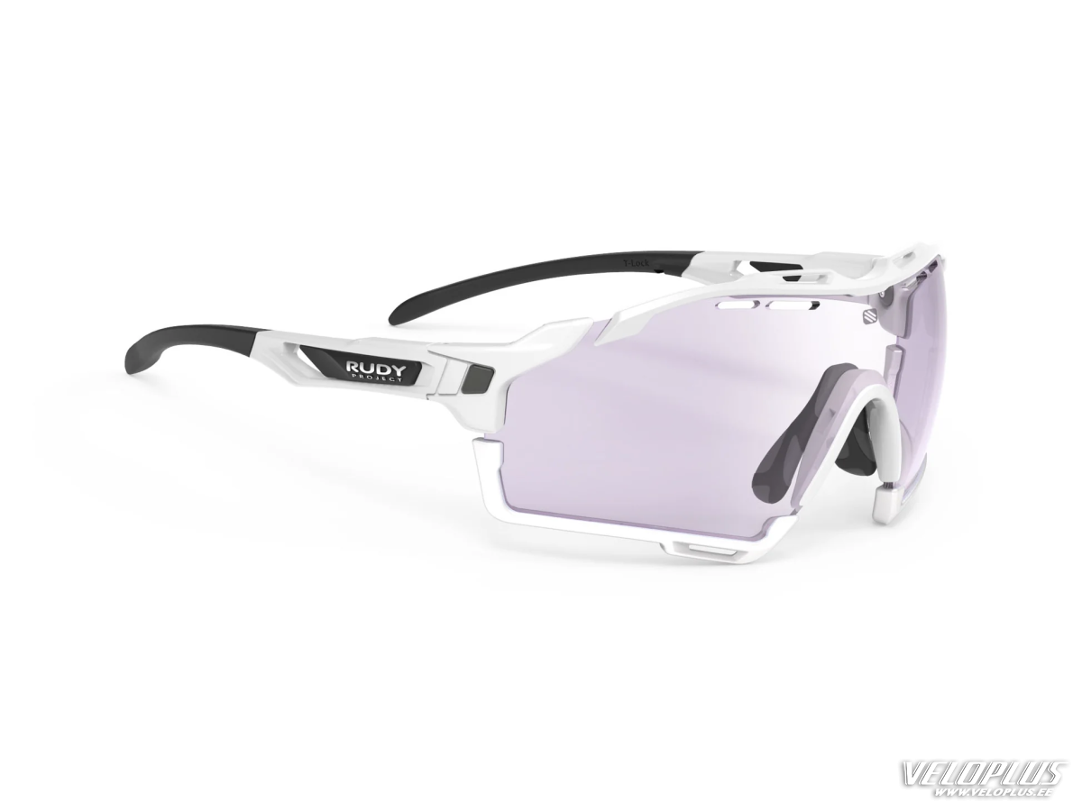 Aurinkolasit Rudy Project CUTLINE PHOTOCHROMIC 2LASER PURPLE, Kiiltävä Valkoinen