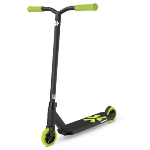 Tõukeratas UNION LITE S must/laimiroheline 110-130cm 3,4kg 47cm