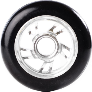 Роликовое лыжное колесо SKATE PU2 100x24мм с подшипниками скорость 2 (1 шт) для оси 6 мм