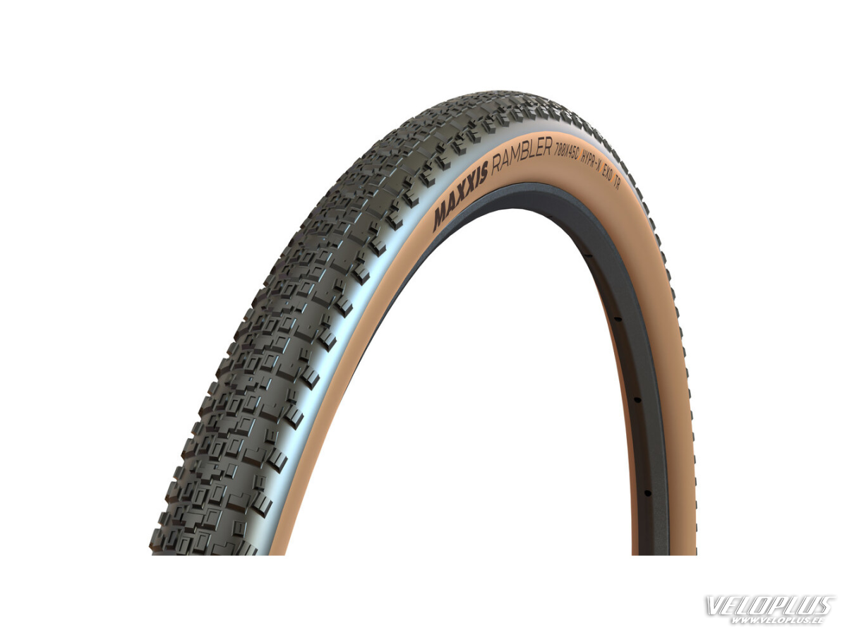 Tire Maxxis Rambler 700x45 HYPR-X/EXO/TR 120TPI Tanwall