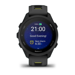 Garmin Forerunner 170, чёрный с чёрно-жёлтым ремешком Amp Yellow