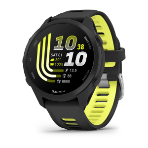Garmin Forerunner 170 Music, черные с черно/ярко-желтым ремешком