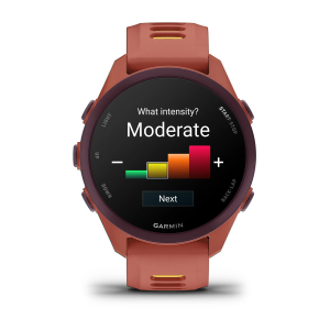 Garmin Forerunner 170 Music, Тёмно-розовый с оранжево-жёлтым ремешком