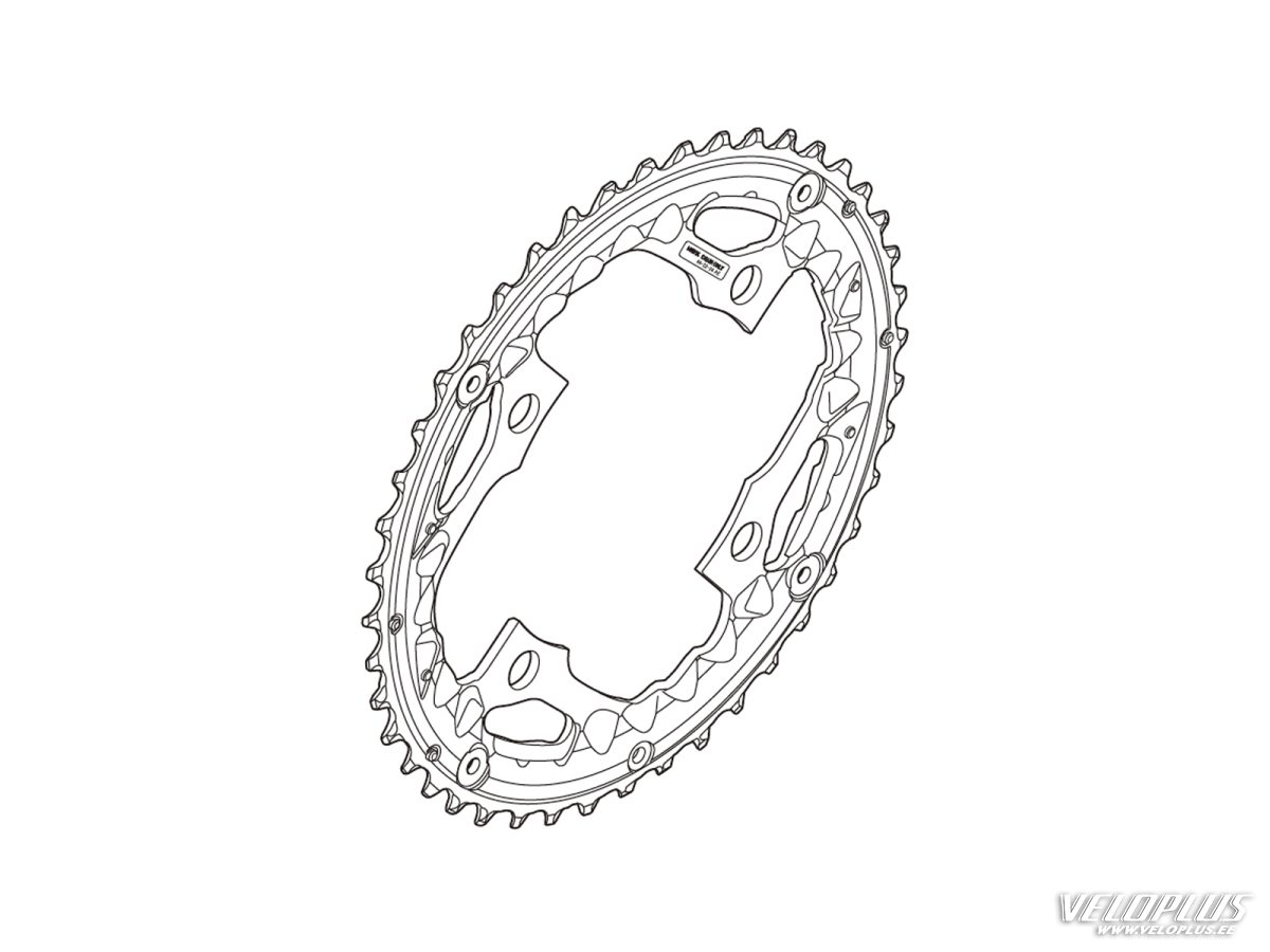 Eturatas Shimano Deore FC-T521 44T