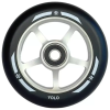 Scooter Wheel UNION YOLO 100mm Black/Silver thumbnail 1