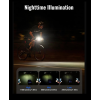 Front Light RAVEMEN FR1100 USB with Bike Computer Mount Auto On/Off thumbnail 10