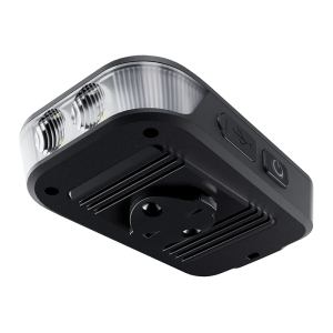 Priekinis žibintas RAVEMEN FR1100 USB su dviračio kompiuterio laikikliu automatinis įjungimas/išjungimas