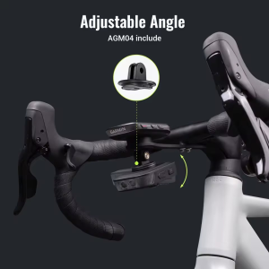 Front Light RAVEMEN FR1100 USB with Bike Computer Mount Auto On/Off