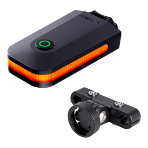 Galinis žibintas RAVEMEN CL01 PRO USB COB 30lm Auto On/Off/Stabdžių balnelio bėgelis+stulpelis