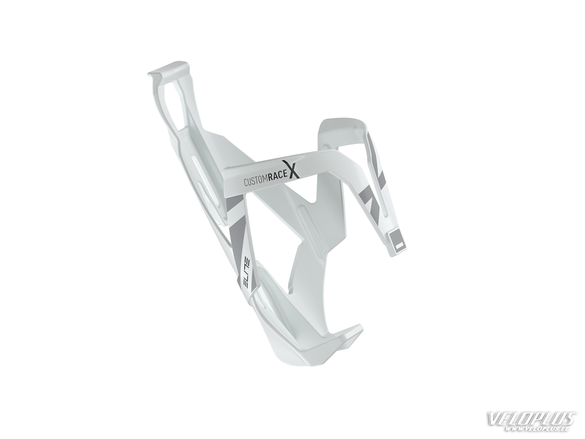 Butelių laikiklis Elite Custom RaceX White Glossy Gray