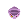 Ремешки для велосипедной корзины WOOM POP LOOPS Green Grape thumbnail 2