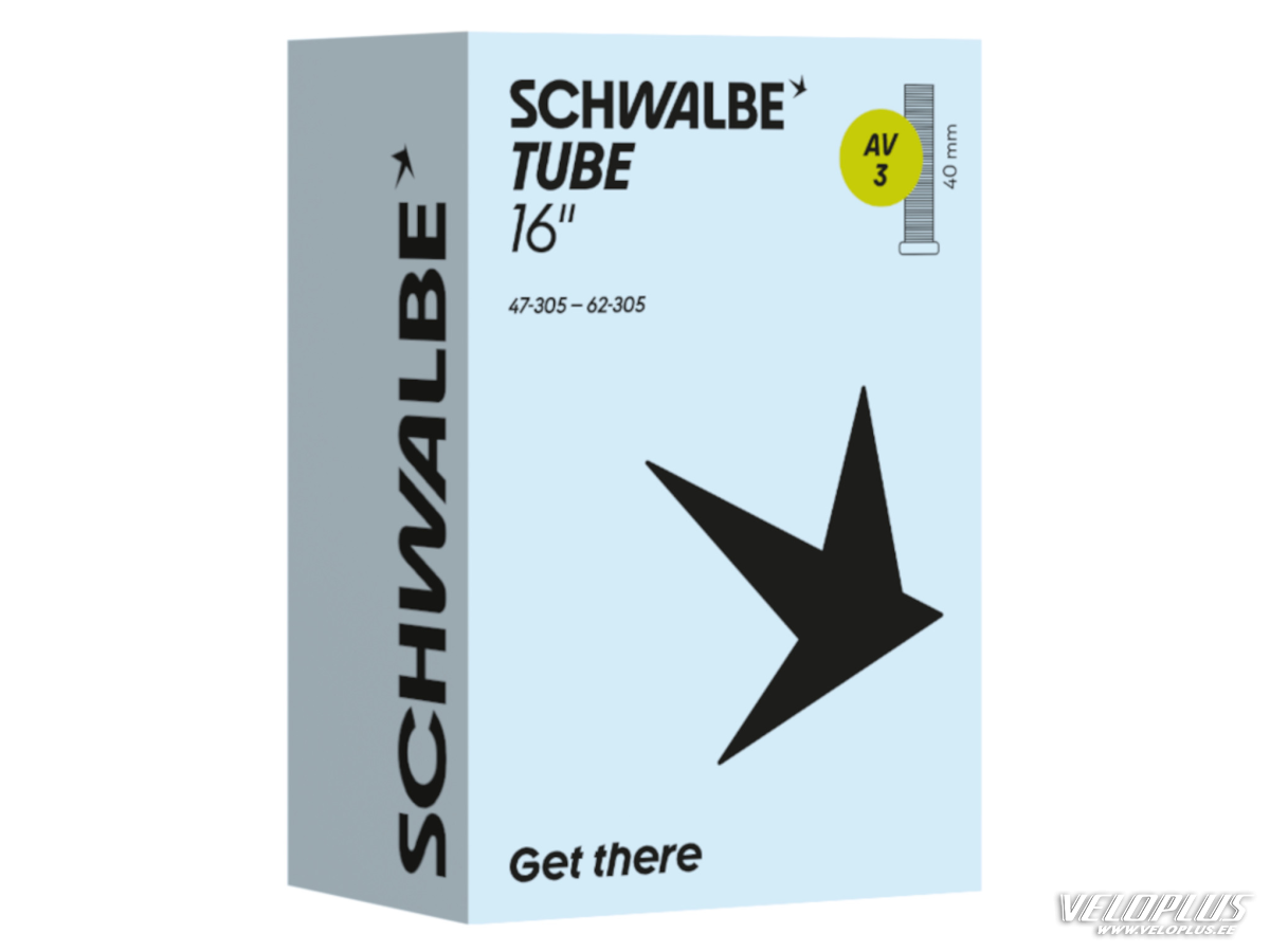 Kamera Schwalbe 16x1.75/2.4 47/62-305 AV 40 mm