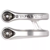 Vairo apkaba ETHIC Sylphe Double Clamp V2 34.9 mm Oversized Sidabrinė Aliuminis thumbnail 3