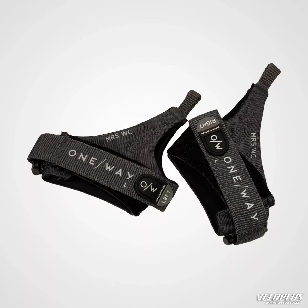 Ski Pole Straps ONE WAY MRS WC STRAP ASPHALT (Pair)