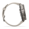 Garmin fenix 9 Pro - 43mm Titaani ja Fog Gray/Dark Sandstone -silikonihihna thumbnail 5