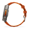 Garmin fenix 9 Pro - inReach 47mm Titāna ar rudens oranžu/dzirkstoši oranžu silikona siksniņu thumbnail 13