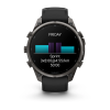 Garmin fenix 9 Pro - inReach 47mm Hiilenharmaa DLC-titaani ja Black/Pebble Gray -silikonihihna thumbnail 9