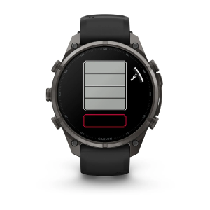 Garmin fenix 9 Pro - 47mm Hiilenharmaa DLC-titaani ja Black/Pebble Gray -silikonihihna