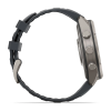 Garmin fenix 9 Pro - 47mm Titāna ar grafīta krāsas/melnu silikona siksniņu thumbnail 5