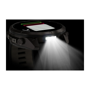 Garmin fenix 9 Pro - 51mm Pilkos anglies spalvos DLC titanas su juodos / akmenėlių pilkos spalvos silikoniniu dirželiu