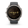 Garmin fenix 9 Pro - 51mm Titāna ar grafīta krāsas/melnu silikona siksniņu thumbnail 2