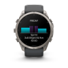 Garmin fenix 9 Pro - 51mm Titāna ar grafīta krāsas/melnu silikona siksniņu thumbnail 9