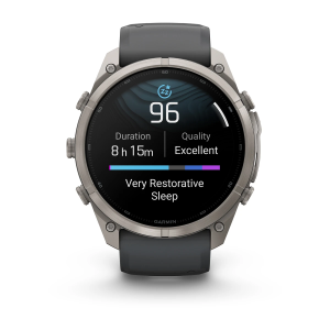 Garmin fenix 9 Pro - 51mm Titāna ar grafīta krāsas/melnu silikona siksniņu