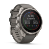 Garmin fenix 9 Pro - inReach, Solar, 47mm Titanas su akmenėlių pilkos spalvos silikoniniu dirželiu thumbnail 3