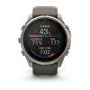 Garmin fenix 9 Pro - inReach, Solar, 51mm Titanas su akmenėlių pilkos spalvos silikoniniu dirželiu thumbnail 6