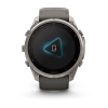 Garmin fenix 9 Pro - inReach, Solar, 51mm Titanas su akmenėlių pilkos spalvos silikoniniu dirželiu thumbnail 10