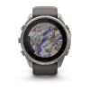Garmin fenix 9 Pro - inReach, Solar, 51mm Titanas su akmenėlių pilkos spalvos silikoniniu dirželiu thumbnail 11