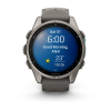Garmin fenix 9 Pro - 43mm Titanas su akmenėlių pilkos spalvos silikoniniu dirželiu thumbnail 10
