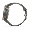 Garmin fenix 9 Pro - 43mm Titanas su akmenėlių pilkos spalvos silikoniniu dirželiu thumbnail 13