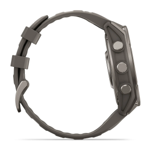 Garmin fenix 9 Pro - 47mm Titāna ar oļu pelēkas krāsas silikona siksniņu