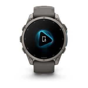 Garmin fenix 9 Pro - 47mm Titāna ar oļu pelēkas krāsas silikona siksniņu
