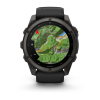 Garmin fenix 9 Pro - 51mm Ogļu pelēks DLC titāna pārklājums ar melnu silikona siksniņu thumbnail 7