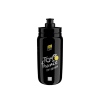 Bottle Elite FLY Teams 2026 Tour de France Black Map 550 ml thumbnail 1