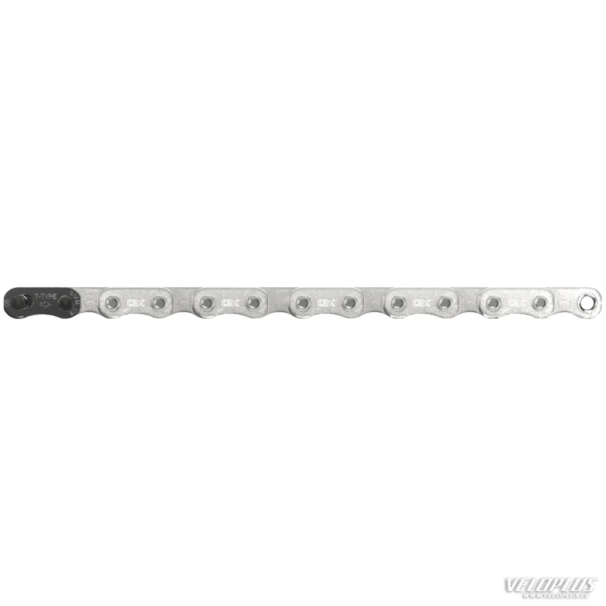 Цепь SRAM GX T-Type Eagle 12-скоростная серебристая 126L с PowerLock