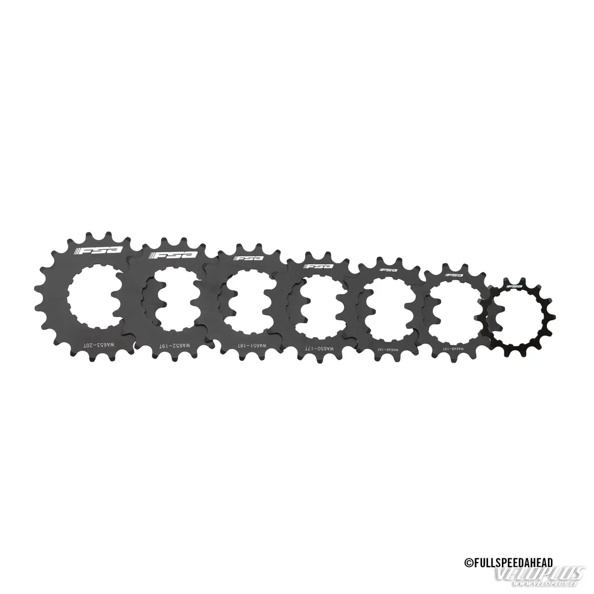 Zobrats FSA Bosch Gen2 melns