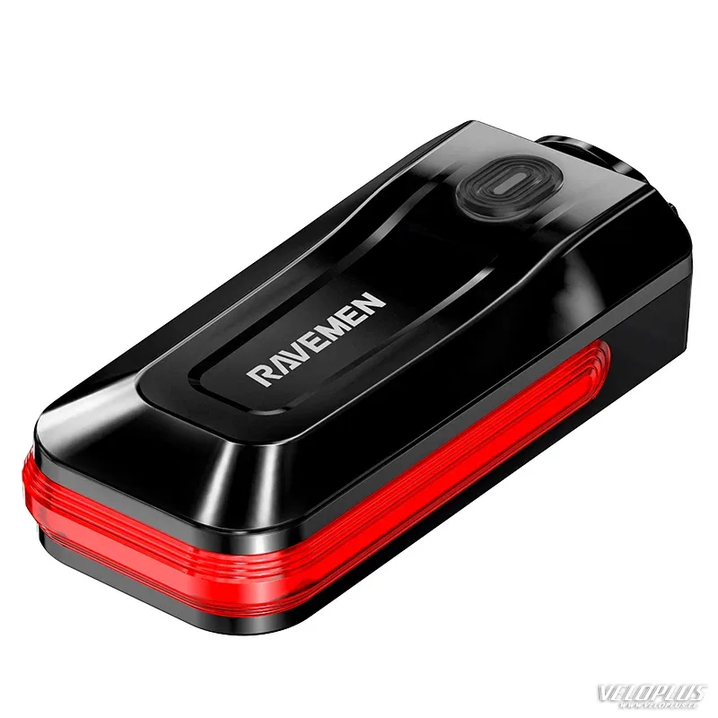 Galinis žibintas RAVEMEN CL100 lms COB USB automatinis įjungimas/išjungimas / stabdžių funkcija po balnu+ant sėdynės stovo
