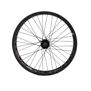 Rear wheel 24" FATBIKE black , for multiple freewheel